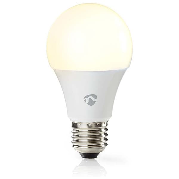 Nedis SmartLife Wi-Fi LED-lampa, E27, vit/RGB, 806 lm