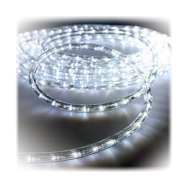 LED-krans EDM Vit (2 X 1 M) - Lysande LED-krans för festdekoration, 2 X 1 meter, vit färg. Perfekt för att skapa stämning.