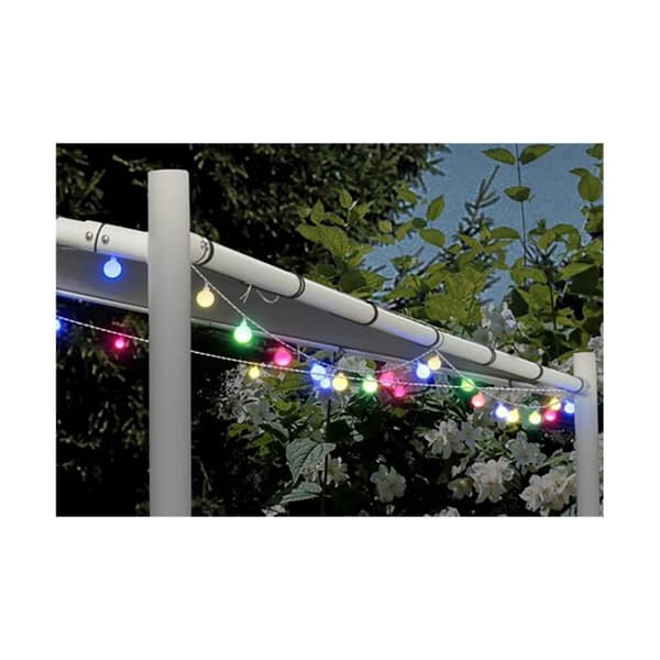 Monivärinen LED-kruunu juhlavaloihin - Luo tunnelmaa tällä värikkäällä LED-kruunulla. Täydellinen kaikkiin tilaisuuksiin!