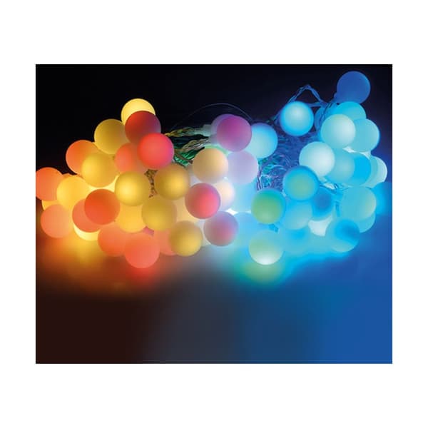 Monivärinen LED-kruunu juhlavaloihin - Luo tunnelmaa tällä värikkäällä LED-kruunulla. Täydellinen kaikkiin tilaisuuksiin!