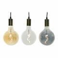 Miniatyrbillede 1 af 2: LED-krans Lumineo Multifarvet 15 x 26 cm - Dekorativ belysning til festlig stemning. Skab atmosfære med denne farverige LED-krans.
