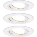 Miniatyrbild 1 av 4: Paulmann Badrumsbelysning downlight Set 3 st 18 W Matt vit