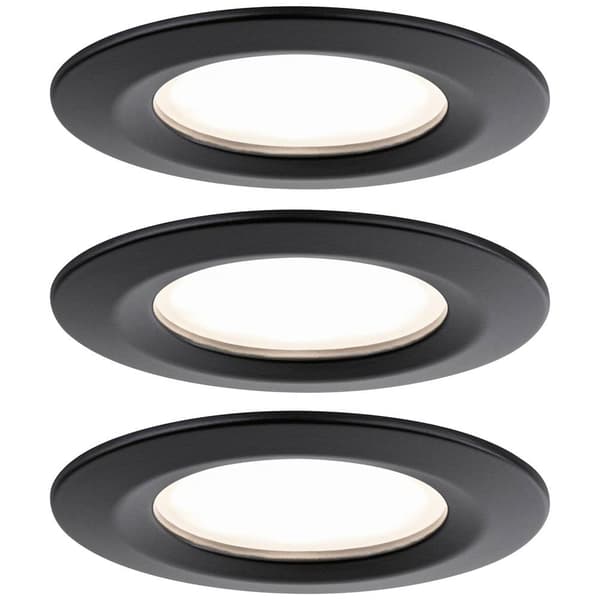 Paulmann 93081 Set Nova Plus LED-inbyggnadsbelysning LED 18 W Svart Svart