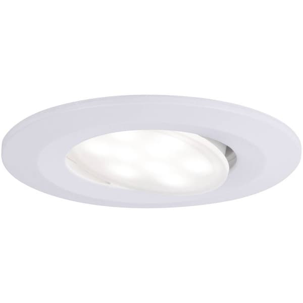 Paulmann LED-badrumsbelysning inbyggnad Set 10 st 60 W Matt vit