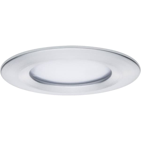 Paulmann LED-badrumsbelysning inbyggnad Set 3 st 18 W Aluminium (borstad) Gjuten aluminium