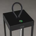 Miniatyrbilde 6 av 9: Konstsmide Ravello Oppladbar Lykt 30cm Sort