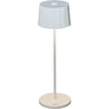 Miniatyrbilde 1 av 10: Konstsmide Positano Oppladbar Bordlampe Hvit
