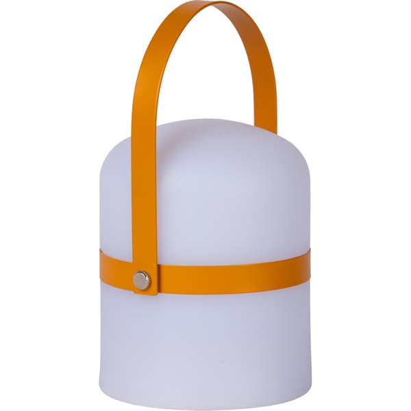 Lucide Little Joe Oppladbar Bordlampe 10cm IP44 Hvit/Brun