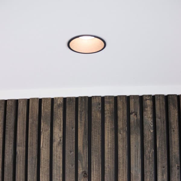 Namron Alfa Soft Trimless Downlight 10W matt sort