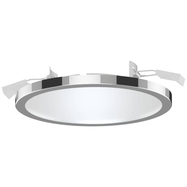 LightMe LM85666 Aqua LED-inbyggnadsbelysning LED GX53 8 W Krom