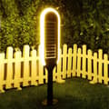 Miniatyrbild 2 av 4: V-TAC 6665 VT-945 Solcells-utomhusmarkbelysning med rörelsedetektor LED 5.00 W Vit, Svart