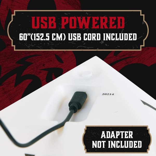 Paladone - D20 färgskiftande strålkastare - USB-driven
