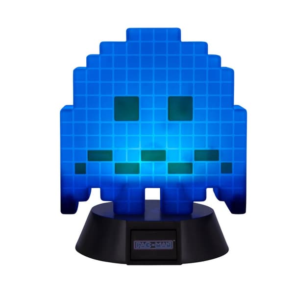 Pac-Man - ikonlampa för blått spöke