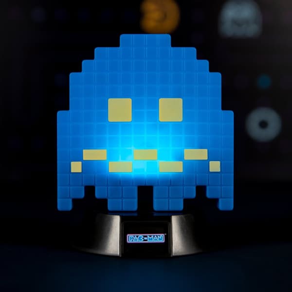 Pac-Man - ikonlampa för blått spöke