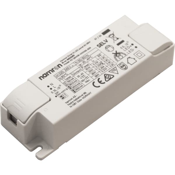 Namron driver til LED panel 30-38W