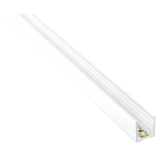 Barthelme 62399101_9010 BARdolino LED-profil Aluminium (L x B x H) 1000 x 18.4 x 19.7 mm 1 m