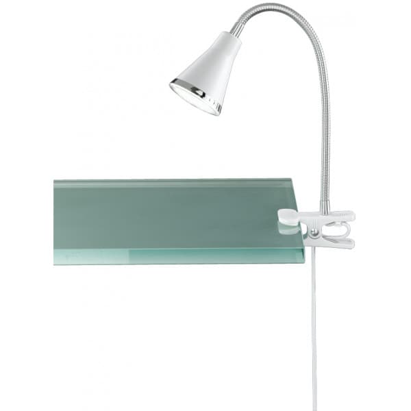 Trio Reality Arras LED-bordlampe, 3,8 W, hvid