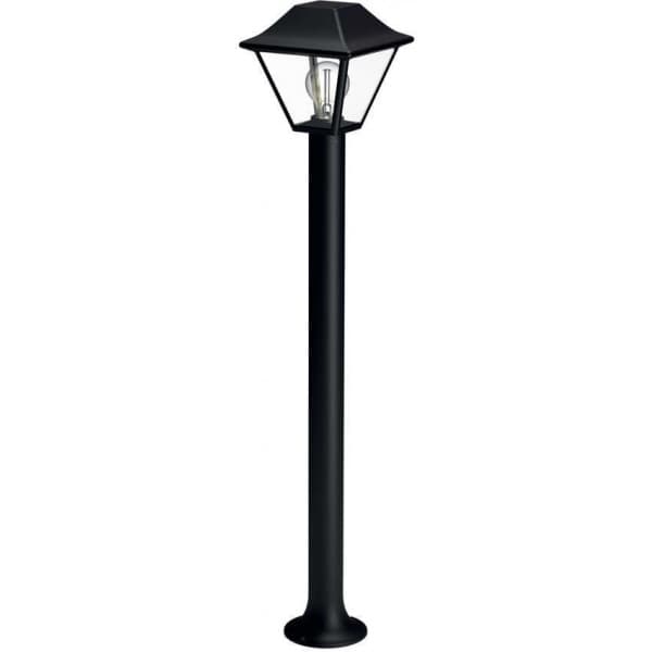 Philips Alpenglow -pylväsvalaisin, E27, musta, korkea musta