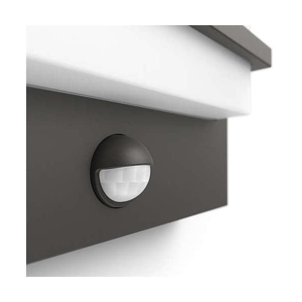 Philips Petronia IR LED-lampe med bevægelsessensor, sort