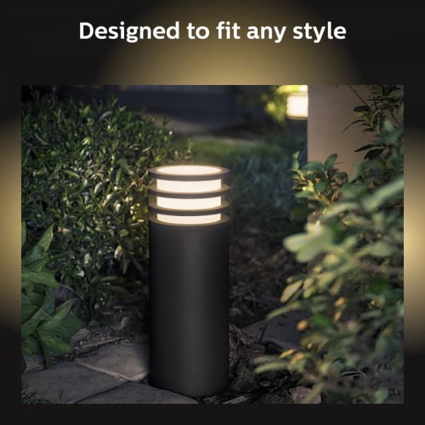 Philips Lucca HUE Outdoor White -smart stolplampa, (40cm)