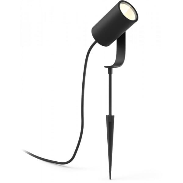 Philips Hue Lily Outdoor white ambiance & color -puutarhan älykohdevalaisinsarja 3kpl, antrasiitti , ulkokäyttöön , 8W