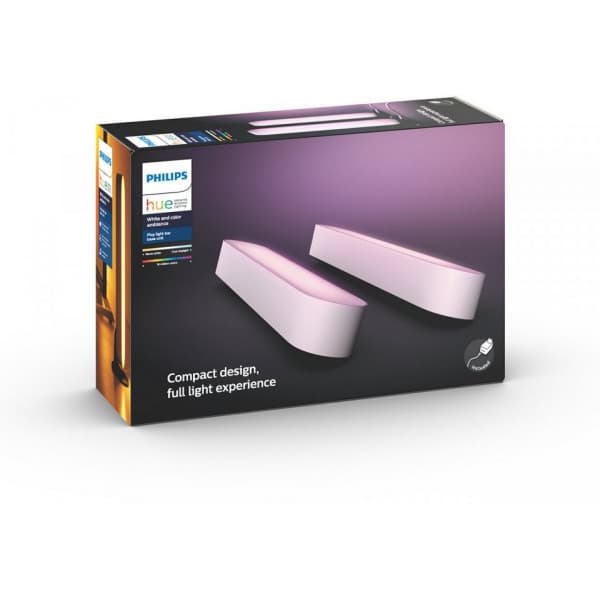 Philips Hue Play -valopalkki älyvalaisin, 2 kpl, valkoinen