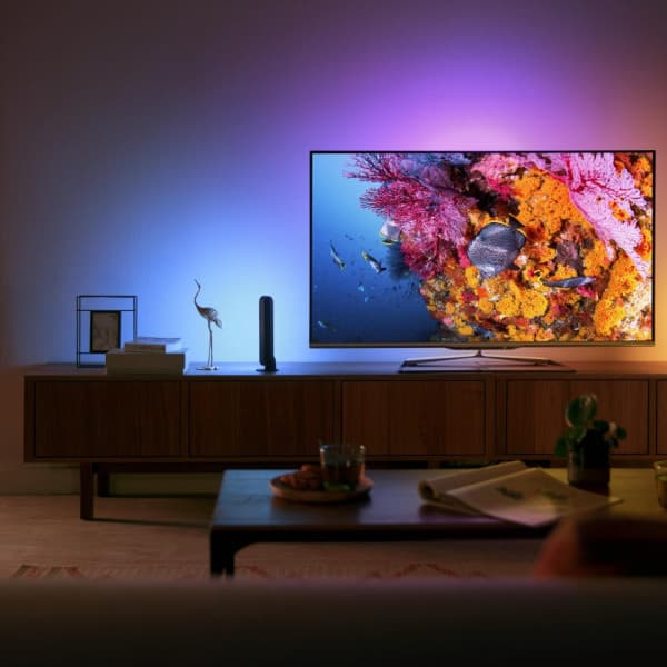 Philips Hue Play-ljuslist smart belysning, expansionspaket, svart