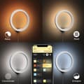 Miniatyrbild 2 av 7: Philips Sana HUE -smart väggstrålkastare, BT, White and color ambiance, vit, 25,5 cm