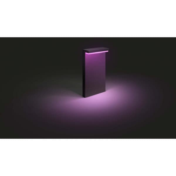Philips Nyro HUE Outdoor white and color ambiance -älypylväsvalaisin, 40 cm, antrasiitti, ulkokäyttöön 13,5W