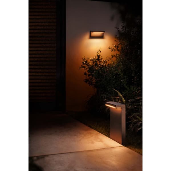 Philips Nyro HUE Outdoor white and color ambiance -älypylväsvalaisin, 40 cm, antrasiitti, ulkokäyttöön 13,5W
