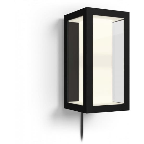 Philips Impress HUE Outdoor vit och färgat stämning -smart vägglykta, 24 V, 24 cm, antracit, för utomhusbruk 8W.