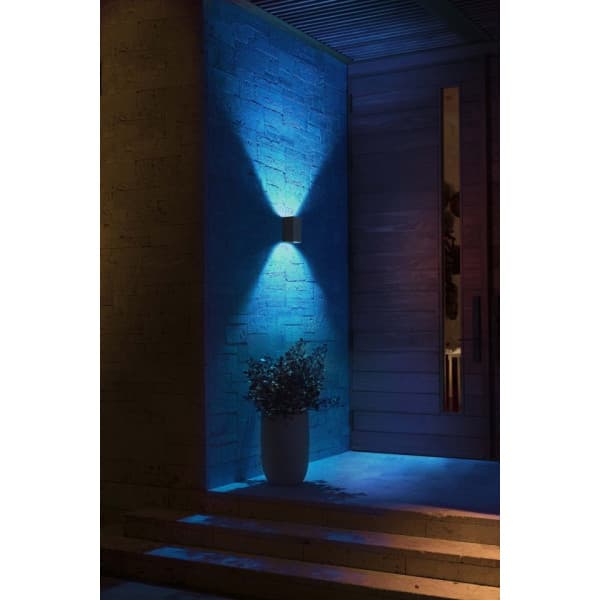 Philips Resonate HUE Outdoor smart spotbelysning, 18 cm, antracitgrå