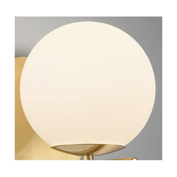 Trio Pure -lampans reservglas, vitt