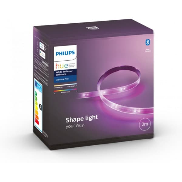 Philips Hue LightStrips Plus -ljusremsa, Bluetooth, 2m startpaket