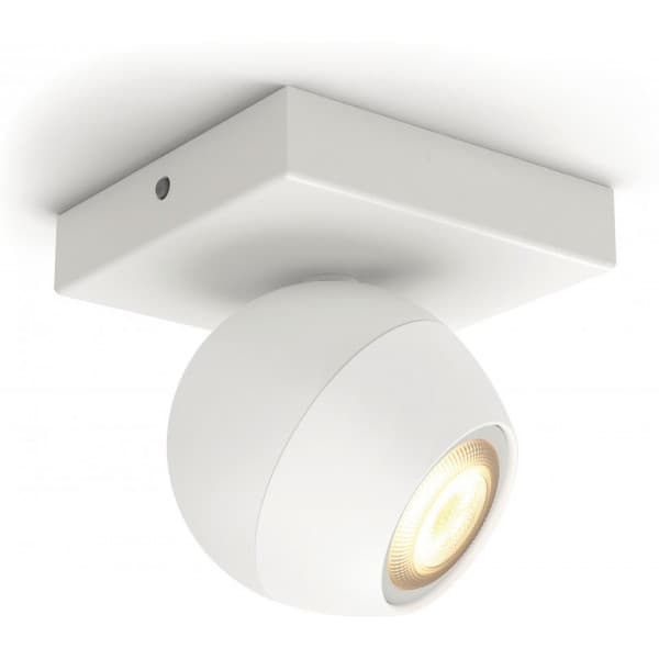 Philips Buckram HUE white ambiance - smartlampe med dæmper, 1-delt, hvid