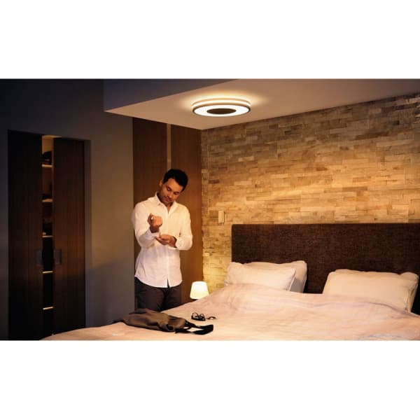 Philips Hue Being vit ambiance -smart taklampa, svart
