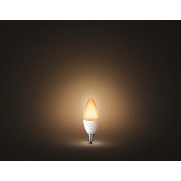 Philips Hue White Ambiance -LED-älylamppu, BT, E14, 470 lm