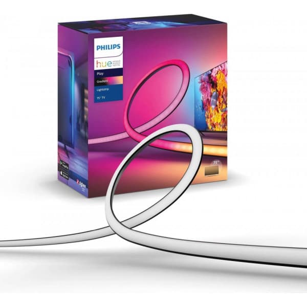 Philips Hue LightStrip Gradient for TV - intelligent LED-ljuslist, för 75" TV
