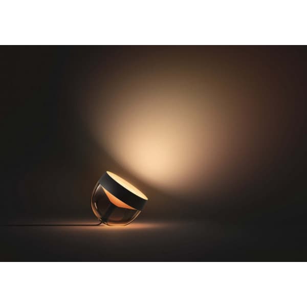 Philips Hue Iris vit & färgstämning -smart bordslampa, svart, BT, 570 lm
