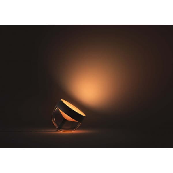 Philips Hue Iris vit & färgstämning -smart bordslampa, svart, BT, 570 lm