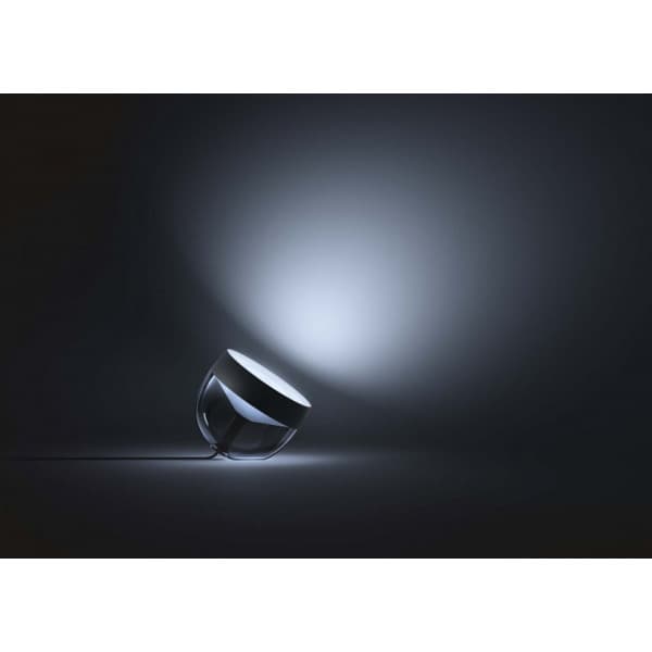 Philips Hue Iris vit & färgstämning -smart bordslampa, svart, BT, 570 lm