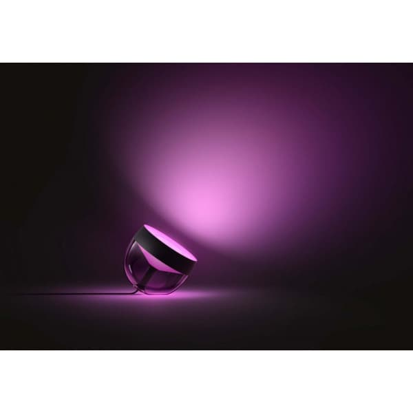 Philips Hue Iris vit & färgstämning -smart bordslampa, svart, BT, 570 lm