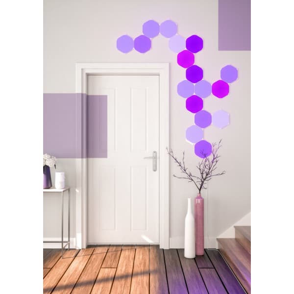 Nanoleaf Shapes Hexagon Starter Kit - startpaket, 9 paneler