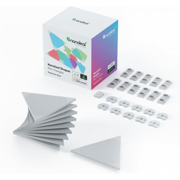 Nanoleaf Shapes Triangles Mini Expansion pack -laajennuspakkaus, 10 osaa