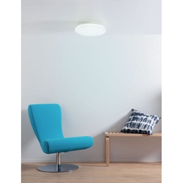 Airam Gaia Slim Round -plafond, 22W, 2700-6500K, hvid, 40 cm