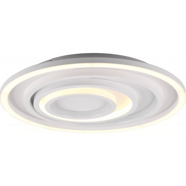 Trio Kagawa - LED-plafond, 50 cm, 5000 lm, nuancer af hvidt lys