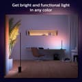 Miniatyrbild 9 av 11: Philips Hue Gradient Signe -smartgolvlykta, svart