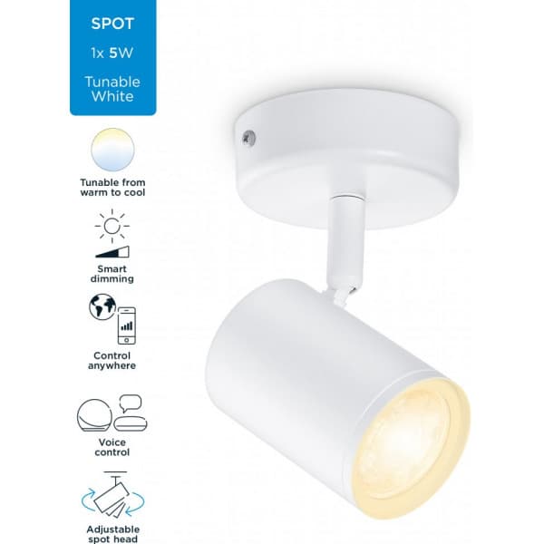 WiZ IMAGEO Spots Wi-Fi spotlight