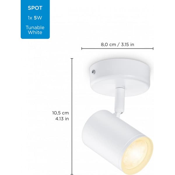 WiZ IMAGEO Spots Wi-Fi spotlight