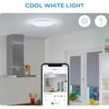 Miniatyrbillede 10 af 11: WiZ Adria -loftlampe, rund, 17W, 4000K, WiFi, dæmpbar